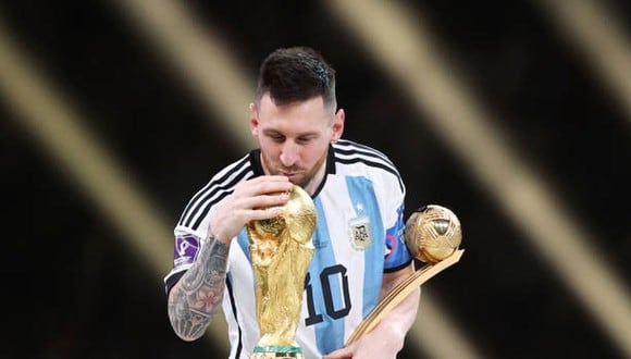 Lionel Messi ganó el Balón de Oro del Mundial Qatar 2022 tras título de Argentina.