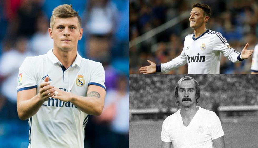 En total son nueve los jugadores alemanes que defendieron al Real Madrid. (Getty Images)