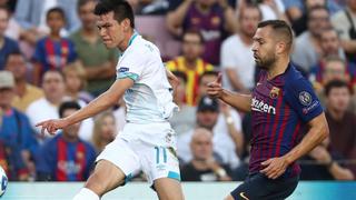 ¿El 'Chucky' o el 'Cohete'? La espectacular corrida de Lozano en Camp Nou que dejó en evidencia a Jordi Alba