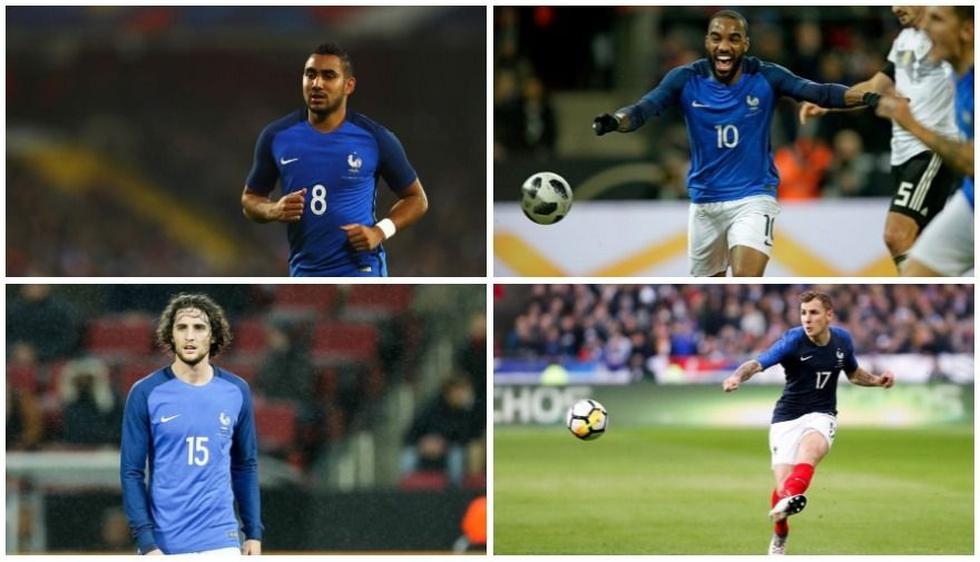 El 11 de figuras que Francia dejará sin Mundial Rusia 2018 (Foto: Getty Images).