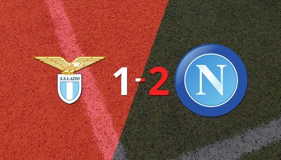 Napoli venció con lo justo a Lazio como visitante 