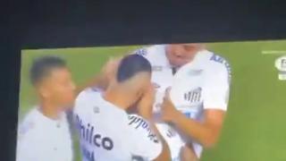 Se volvió loco: el festejo de Neymar luego del 2-0 de Santos ante Boca Juniors [VIDEO]