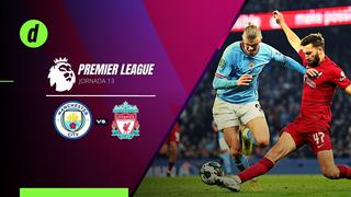 Manchester City vs. Liverpool: horarios, apuestas y dónde ver la Premier League