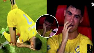 Cristiano Ronaldo llora de frustración al perder una nueva final con Al-Nassr 