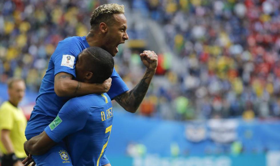 Brasil venció 2-0 a Costa Rica y se acerca a los octavos de final del Mundial Rusia 2018.