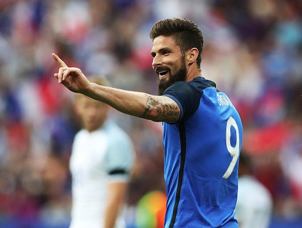 Olivier Giroud del Arsenal.