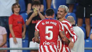 Gran debut: Atlético de Madrid goleó 3-0 a Getafe por LaLiga Santander