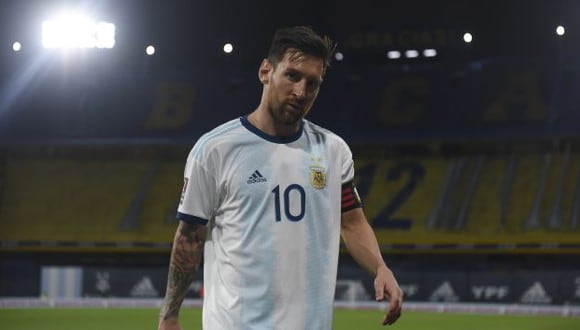 Lionel Messi llegó a los 22 goles con la selección de Argentina ante Ecuador. (Foto: AFP)