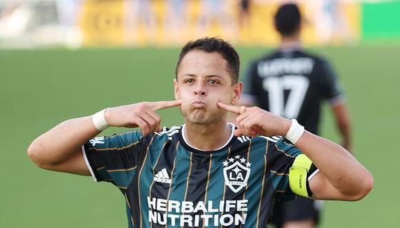 Javier Hernández anotó dos de los tres goles de Los Angeles Galaxy contra el Inter Miami por la MLS 2021 (Foto: Getty Images)