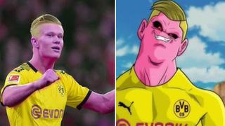 Haaland es Majin Boo: los memes a lo Dragon Ball Z por su racha goleadora en Dortmund [FOTOS]