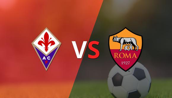 Termina el primer tiempo con una victoria para Fiorentina vs Roma por 2-0