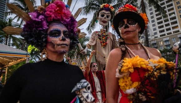 Gran Desfile del Día de los Muertos
2023 de la Ciudad de México | Foto: AFP