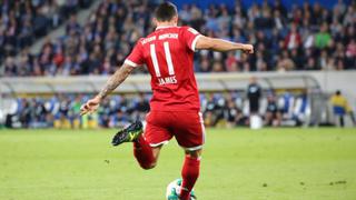 Debut para el olvido: James Rodríguez se estrenó en la Bundesliga con Bayern Munich