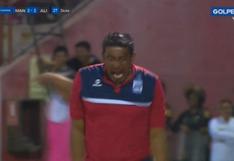 La desenfrenada celebración de 'Pepe' Soto tras el gol del empate de Carlos A. Mannucci [VIDEO]
