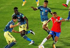 ¡Partidazo en Santiago! Colombia y Chile empataron en duelo rumbo a Qatar 2022