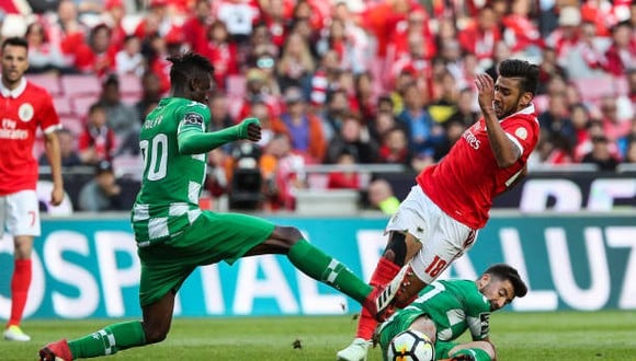 Alfa Semedo jugó por Moreirense ante Benfica en 2018. (Foto: Getty Images)