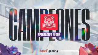 Claro Gaming Stars Cup: Spectacled Bears campeón de la copa de fuera de temporada