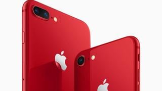 Los iPhone 8 y 8 Plus de Apple se pintan de rojo por una buena causa