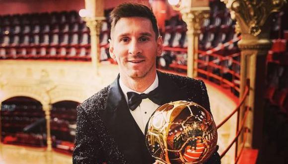 Lionel Messi ya cuenta con siete Balones de Oro en sus vitrinas. (Foto: @leomessi / Instagram)