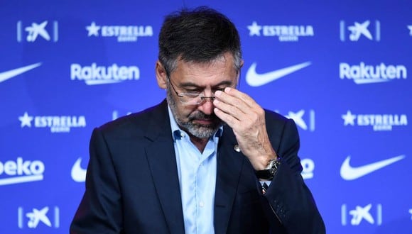 Josep Maria Bartomeu fue presidente del FC Barcelona entre 2015 y 2020. (Foto: AFP)
