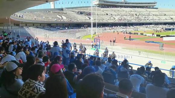 Puebla recibe a Pachuca por el Clausura 2024. (Video: Twitter/@leo_0094)