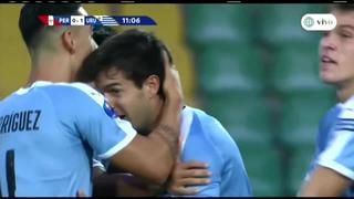Ginella marcó golazo de larga distancia para el 1-0 de Uruguay sobre Perú en el Preolímpico Sub 23 [VIDEO]