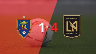 Cristian Arango anotó un doblete en la goleada 4-1 de Los Angeles FC a Real Salt Lake