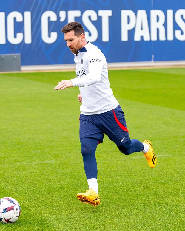 Lionel Messi volvió a entrenar con PSG. (Foto: Twitter)