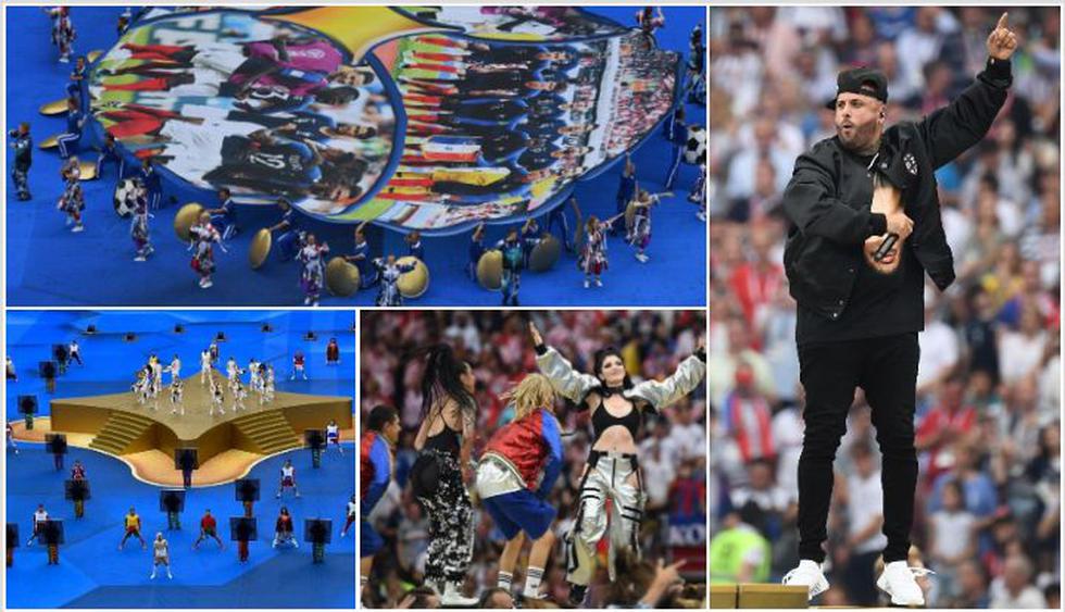 Las mejores postales de la ceremonia de clausura del Mundial Rusia 2018 en Moscú. (AFP)