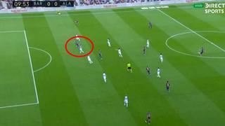 Se quedó con las ganas: Lionel Messi adelantó al Barza ante Alavés en el Camp Nou, pero su gol fue anulado [VIDEO]