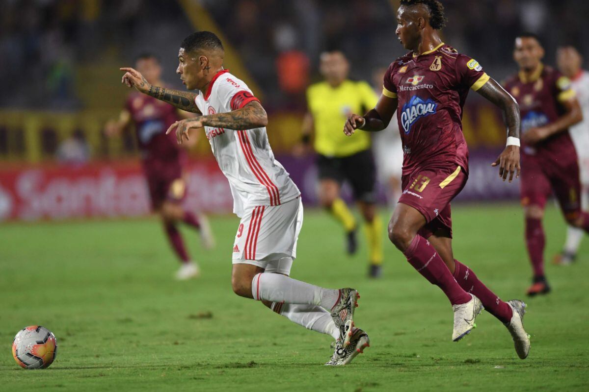 Tolima e Inter igualaron en Ibagué por la ida de octavos de Copa Libertadores 2020.