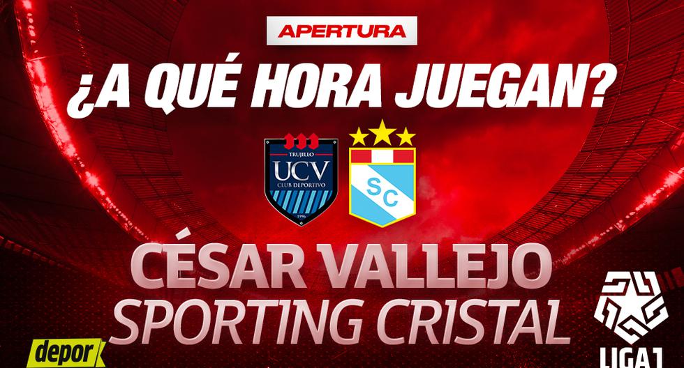 ¿A qué hora juegan Sporting Cristal vs. César Vallejo por el Torneo Apertura 2024?