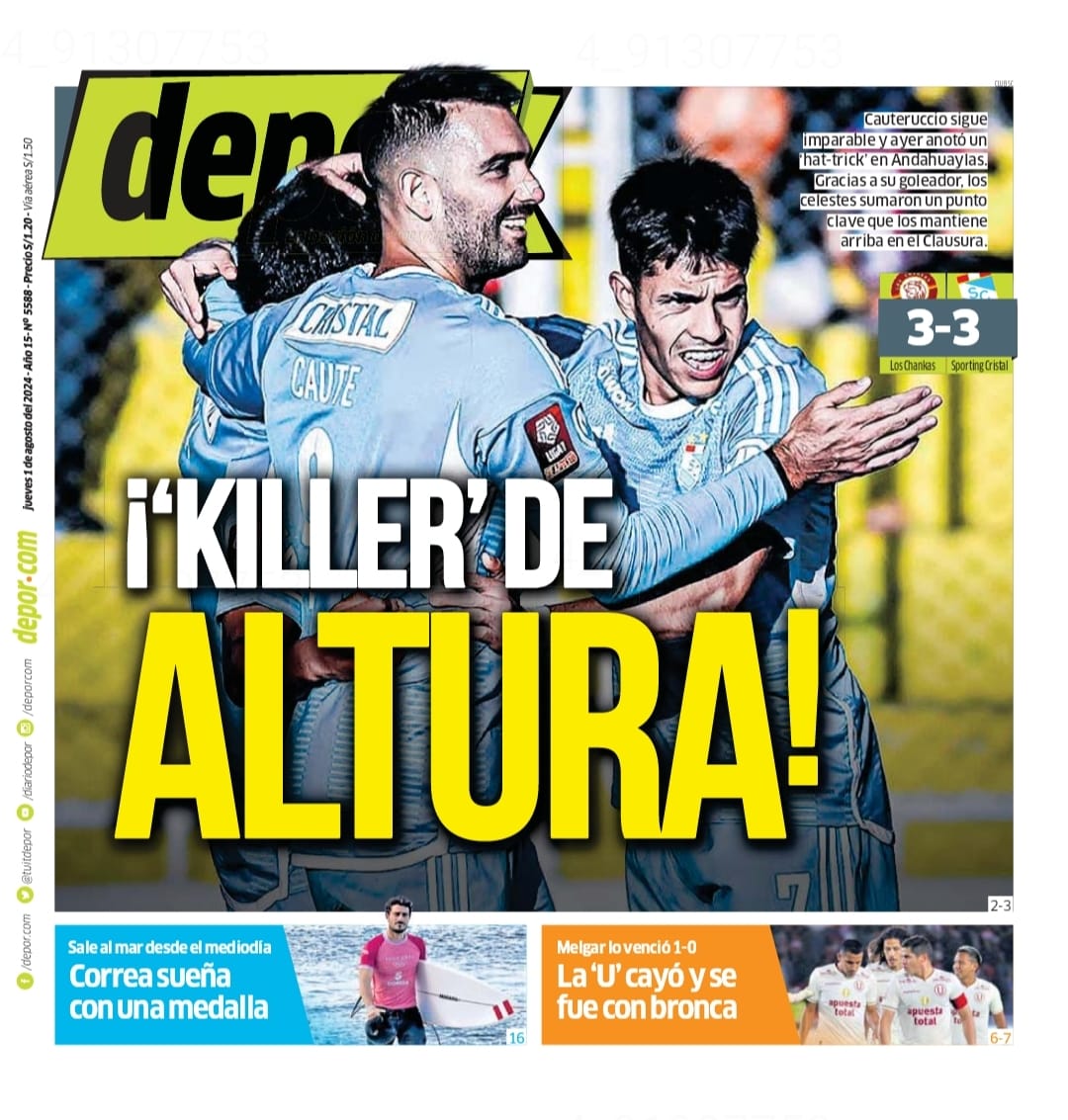 ¡'Killer' de altura!