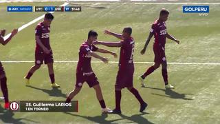 Corrida de Quispe y pase preciso: gol de Larios para el 1-0 de Universitario vs. UTC [VIDEO]