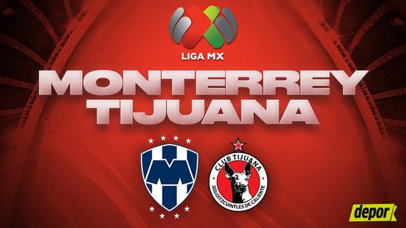 Monterrey vs. Tijuana EN VIVO por la fecha 13 de Liga MX | Video: Rayados