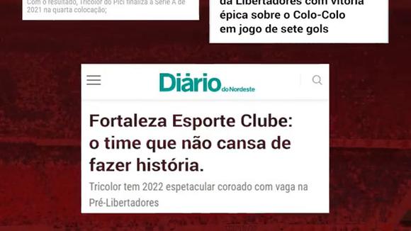 Fortaleza busca su pase a la final de la Copa Sudamericana. (Video: Twitter)