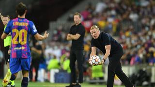 Ronald Koeman se quita presión: “No se nos puede exigir ganar la Champions League”