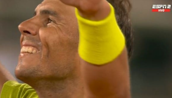 Rafael Nadal ha sido campeón de Roland Garros en 13 ocasiones. (Captura: ESPN)