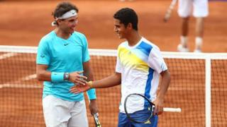 Y ahora es bronce en Lima 2019: Juan Pablo Varillas y el día que jugó con Rafael Nadal enel Jockey Club