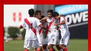 Selección Peruana Sub 17 ganó 3-0 a Bolivia en su último amistoso previo al Sudamericano [FOTOS]