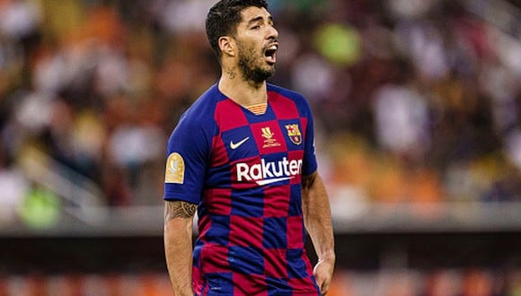 Luis Suárez bien podría perderse lo que resta de temporada en Barcelona. (Foto: Getty)