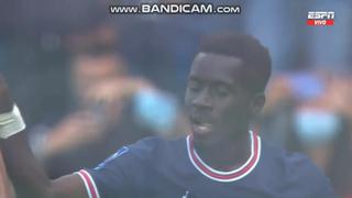 Tras gran asistencia de Mbappé: Gueye puso el 4-0 del PSG vs. Clermont [VIDEO]