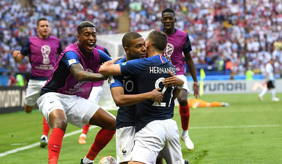 Francia vs. Argentina en Kazán por los octavos de final del Mundial Rusia 2018. (Foto: Getty Images)