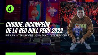 Red Bull Batalla Perú 2022: el MC de Tablada, Choque, es el bicampeón nacional del torneo de freestyle