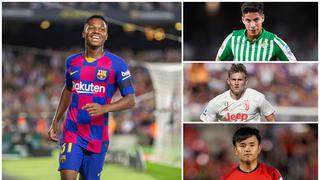 Ansu Fati ya la rompe en Barcelona: los 20 cracks a seguir en las cinco grandes ligas de Europa [FOTOS]