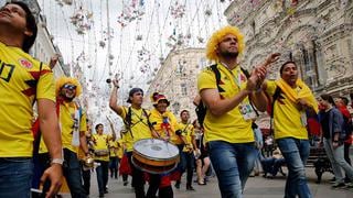 La '12', siempre presente: el llamativo gesto de hinchas de Colombia residentes en Londres