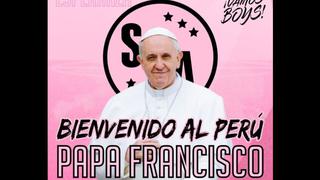 Sport Boys dio bienvenida al Papa Francisco con afiche de refuerzo e hinchas lo confundieron