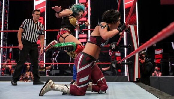 Asuka derrotó a Bayley en un duelo de campeonas en el evento estelar del RAW. (WWE)