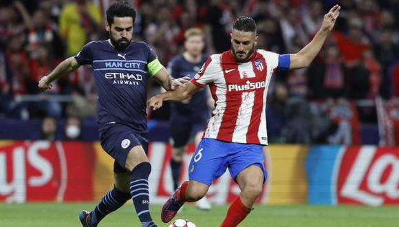 Atlético vs. Manchester City EN VIVO: se enfrentan por la Champions League. (Foto: EFE)