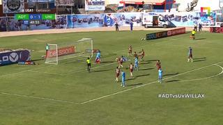 El penal atajado por Carvallo para evitar el 1-1 en el Universitario vs. ADT por Liga 1 [VIDEO]
